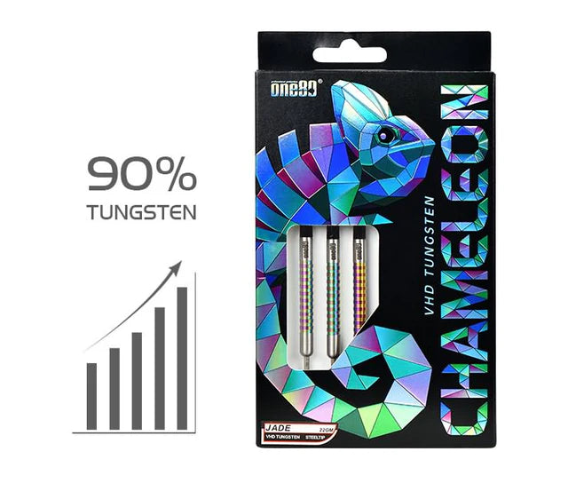 ONE80 - Chameleon - Jade - Steeldart 22g