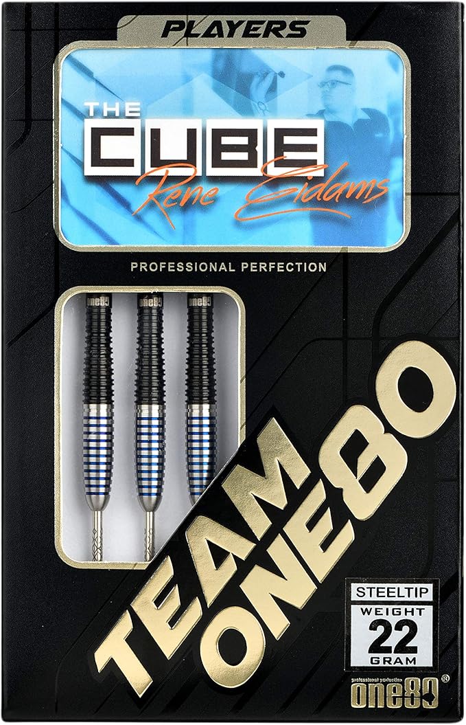 ONE80 Soft Dart Rene Eidams 90% Tungsten V3 Generation 3 Softtip Dart Softdart 22 g