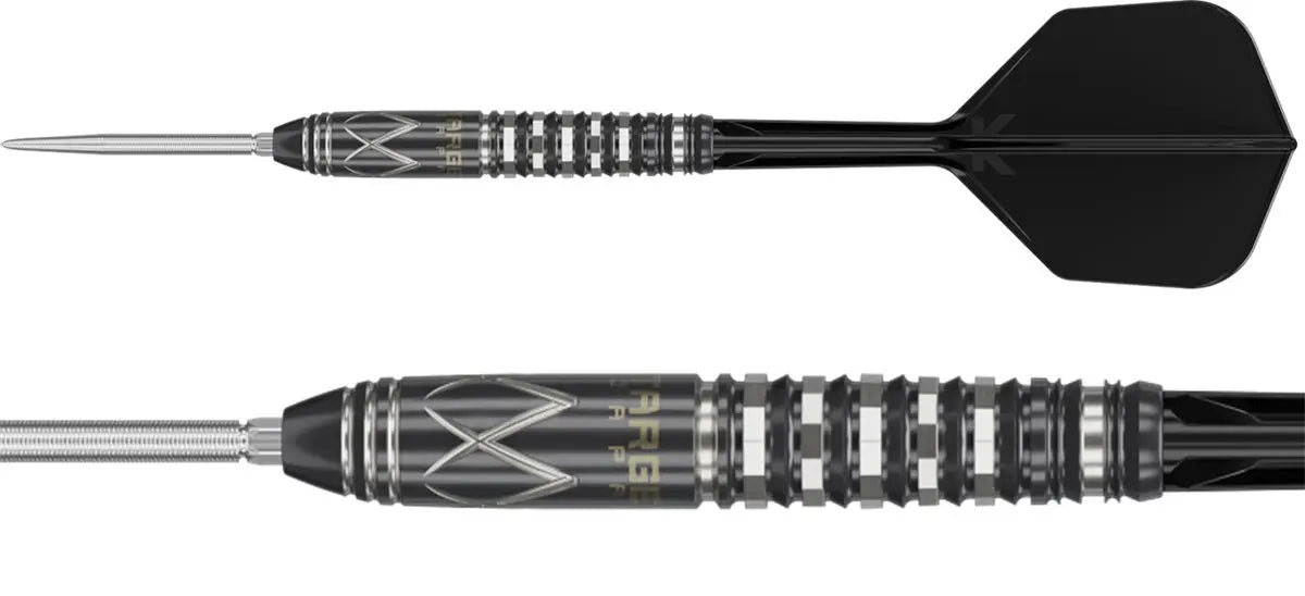 Target Black Marque Chaos 90% Swiss Points Steeldarts 21 Gramm Steeldarts