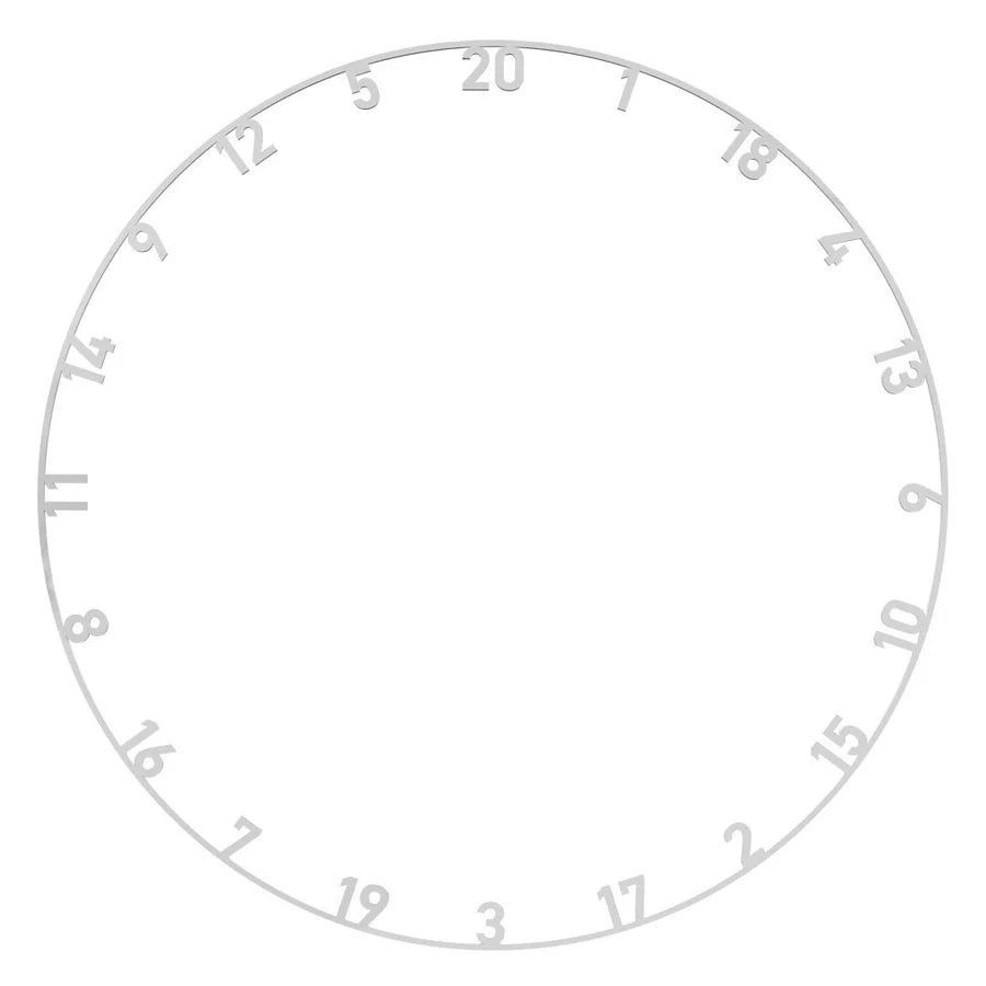 Bull's Metal Number Ring